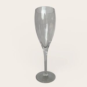 Lenox Allegro Optic Clear Glass Champagne Flute